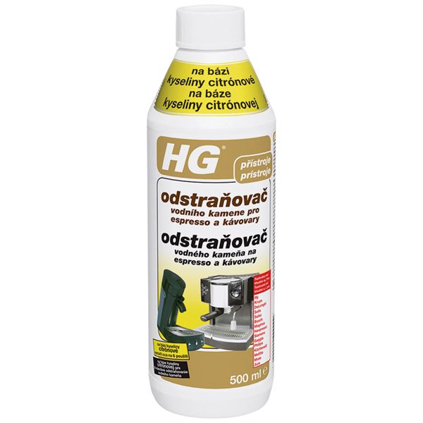 HG odstraova vodnho kamene pro espresso a kvovary na bzi kyseliny citrnov HG3230527