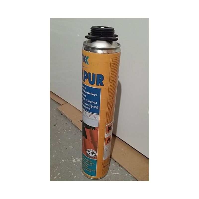 pěna TEKAPUR komplet - pistole 2x pěna čistič