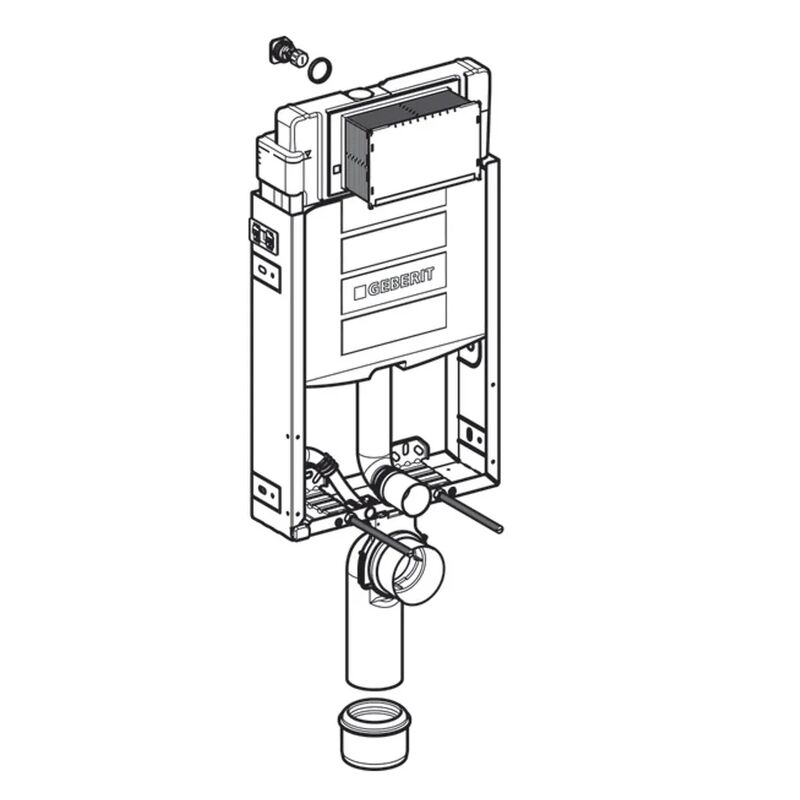 GEBERIT Kombifix Nádržka pro zazdění k WC 110.302.00.5