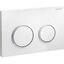 Geberit Omega 20 ovládací tlačítko 115.085.KJ.1 bílá/chrom