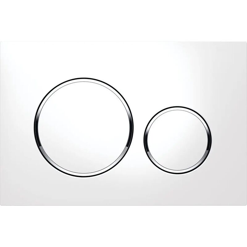 Geberit Sigma 20 ovládací tlačítko 115.882.KJ.1 bílá chrom
