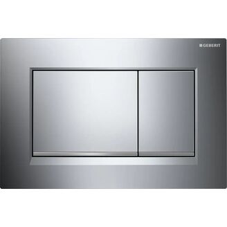 Geberit 115.883.KH.1 Sigma30 ovl.tlacitko, 2-M, leskly/matny/leskly chr.