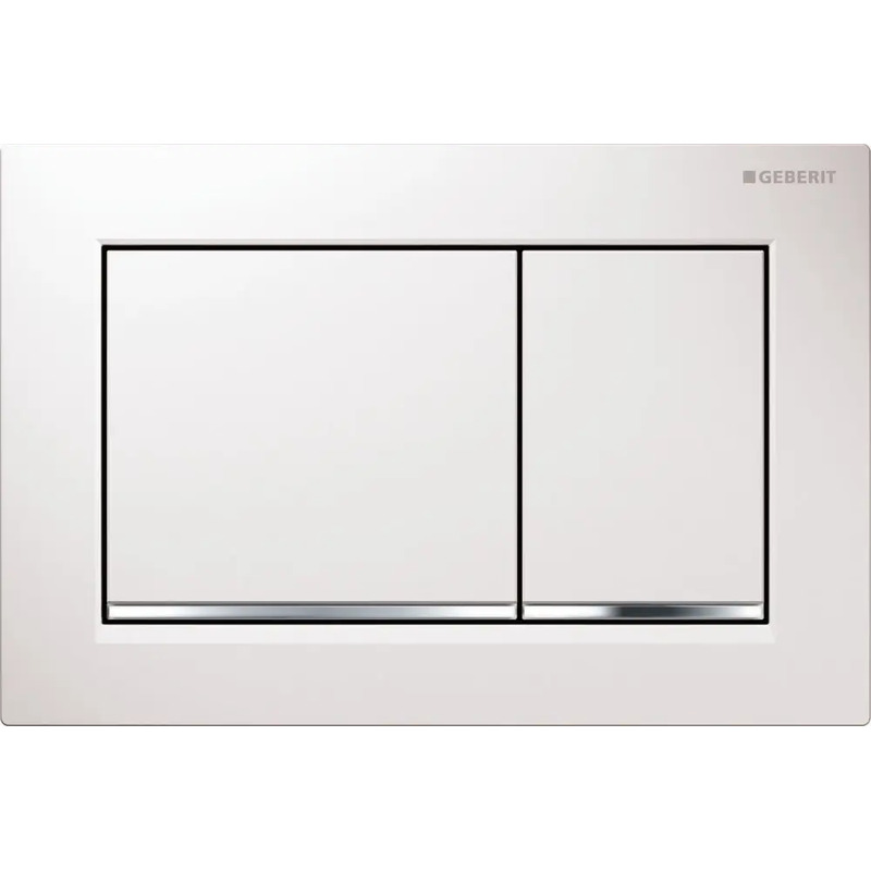 Geberit Omega 30 ovládací tlačítko 115.080.KJ.1 bílá