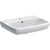 Geberit 500.300.01.1 Selnova Square umyvadlo B=60cm,T=46cm, otvor pro bat. uprost.,bila