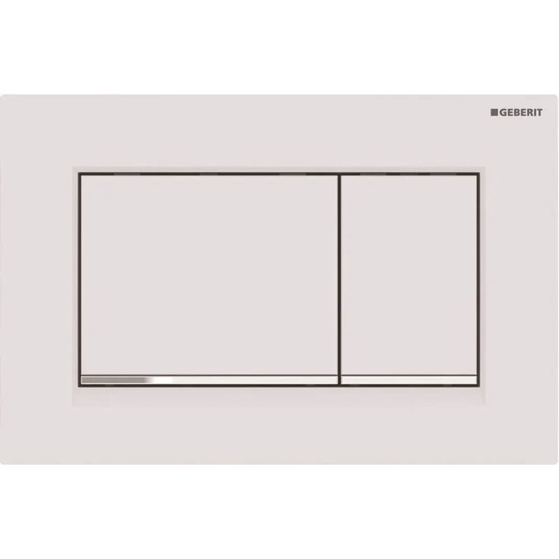 Geberit 115.883.JT.1 tlacitko Sigma 30 matna bila/lekly prouz. chrom
