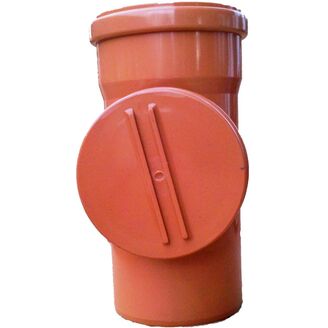 KG čistící kus - šroubovací víčko 110