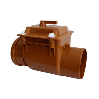 KG zpětná klapka DN100 s aretaci KARMAT - FK100A0