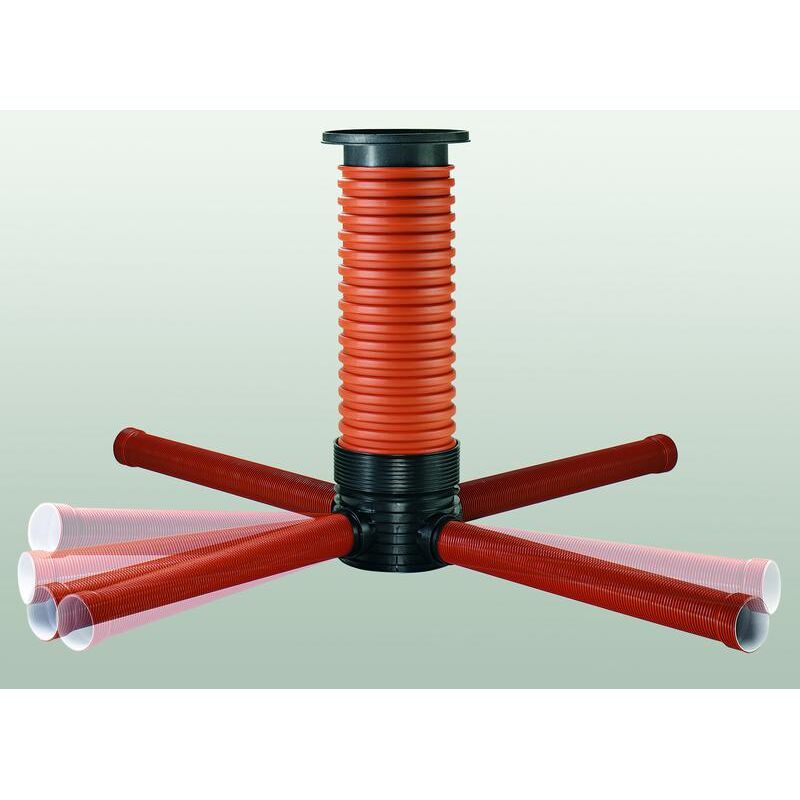 revizní šachta TEGRA 600 dno KG 160 přímé