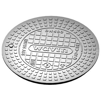 poklop litina 400/1,5T do šacht.roury