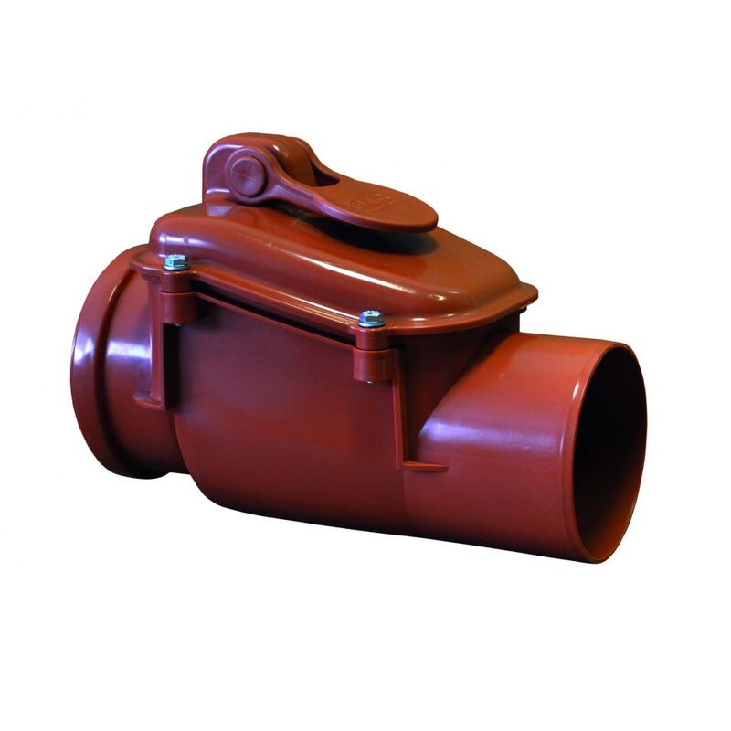 HT-zpetna klapka B50 s aretaci KARMAT bila