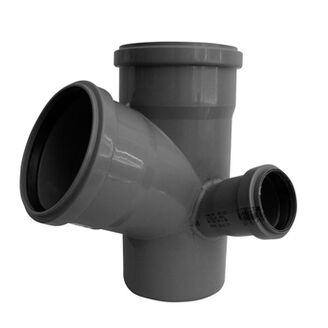 HT odbočka dvojitá rohová 100/100/70-67st. Levá