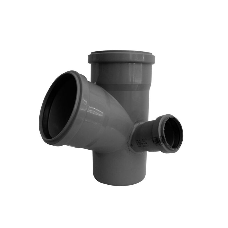 HT odbočka dvojitá rohová 100/100/70-67st. Levá