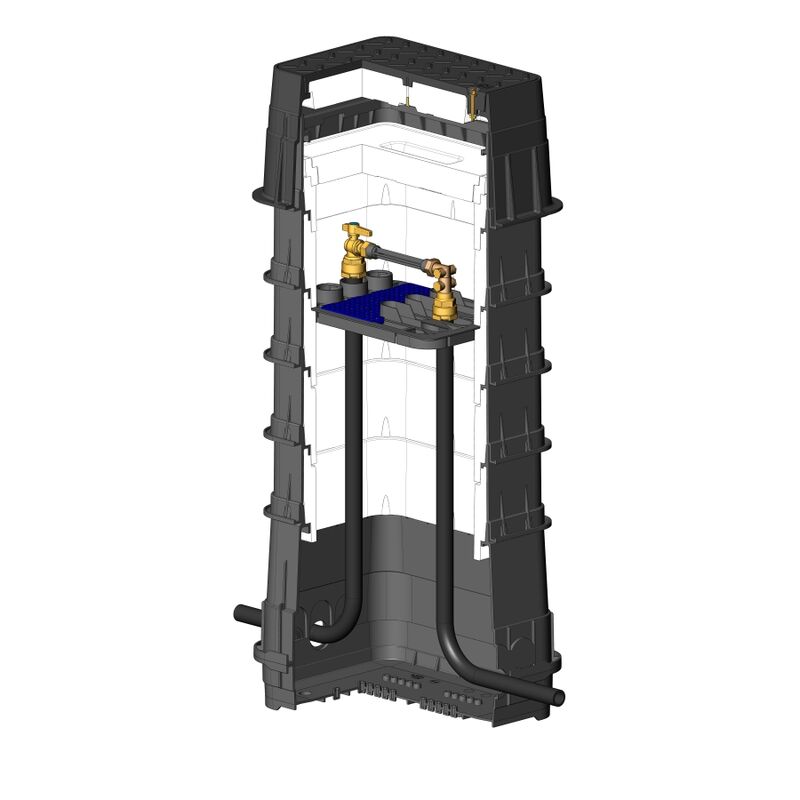 sachta vodomerna MODULO 115/130cm 0,5t