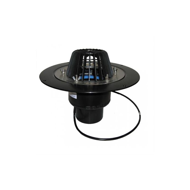 HL 62.1 DN100 střešní vtok pro ploché střechy s elektryckým ohřevem