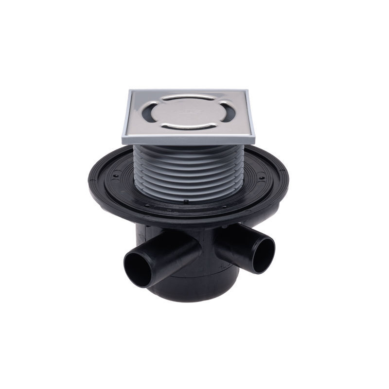 HL 304 podl.vpusť DN50 nerez mříž 140x14