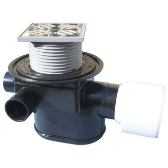 HL70 Podlahoba vpust DN75/110 s vodorovným odtokem