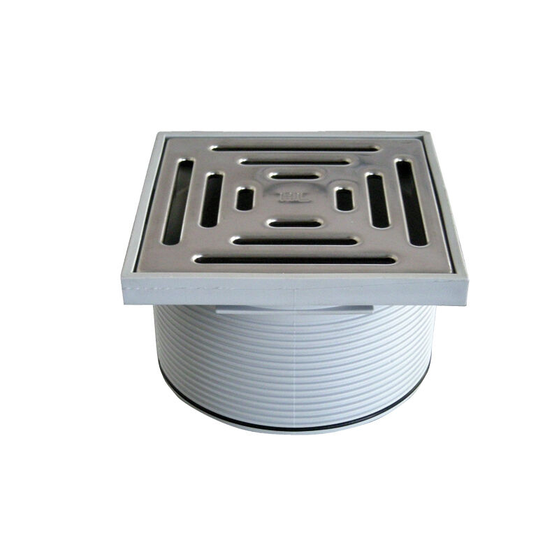 HL 66.9 nástavec d145mm s zebry (150x150mm) mřížka nerez