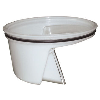 HL 05100.4E Zápachová uzávěrka - suchá klapka, kompletní k sérii vtoků HL3100T(H) a HL5100T(H)