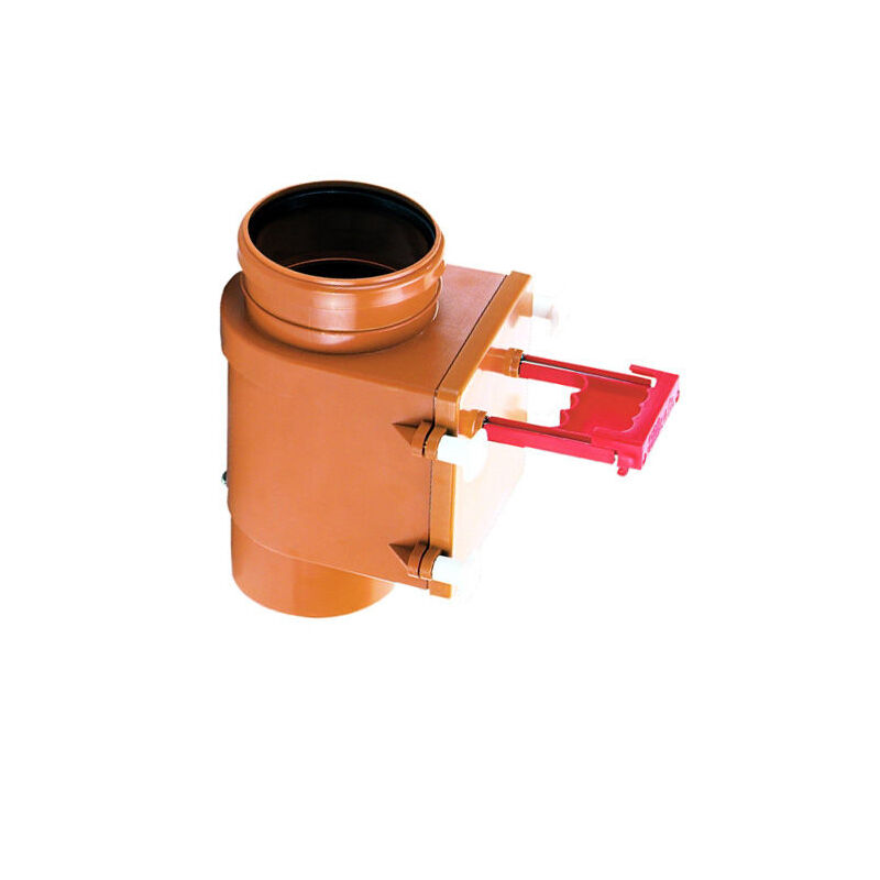 HL 710.1V zpet. armatura proti vzduté vodě  DN110 s ner. klapkou,