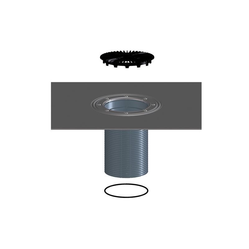 HL 8500H nástavec s asfalt.iz.manžetou