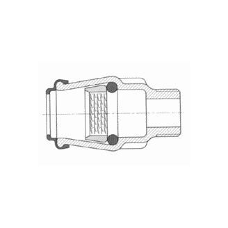 spojka ISO HAWLE VODA venkovní závit 32-1