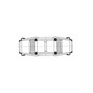spojka ISO HAWLE PLYN 32-32
