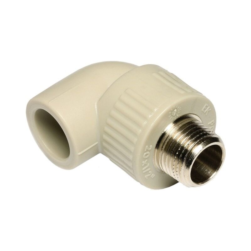 PPR koleno kovový závit vnější 25x3/4 MZV 90st.