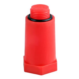 PPR montážní zátka 1/2 dlouhá s gumickou