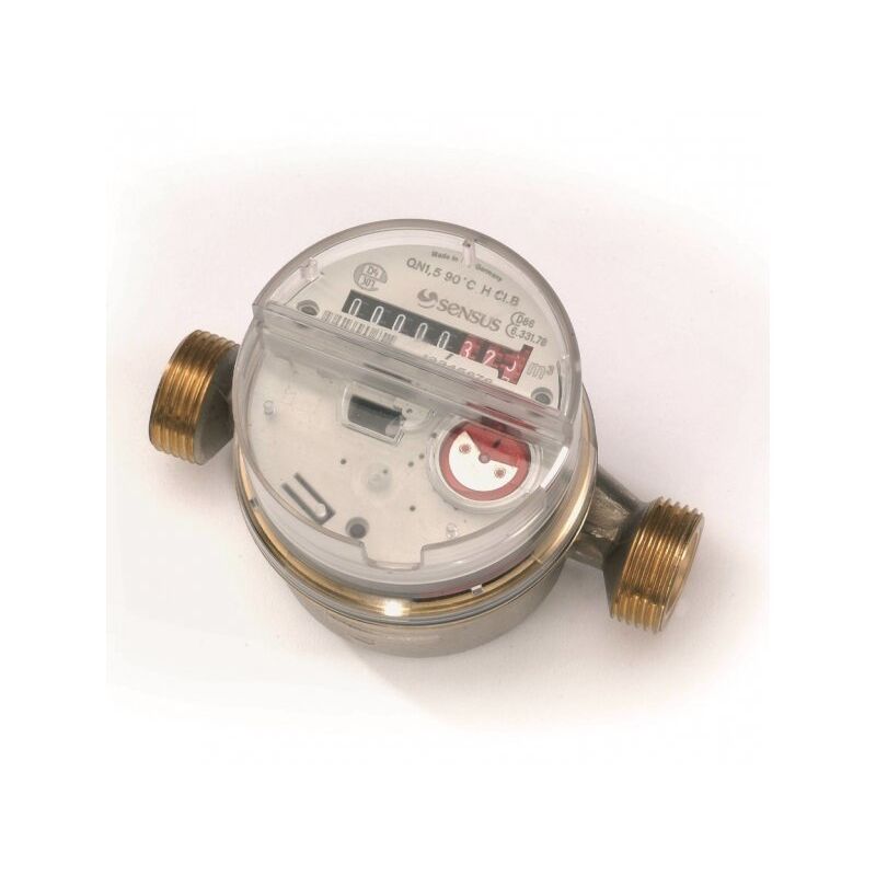 vodoměr RESIDIA JET 1/2 teplá voda d.110mm QN 1,5m3/h