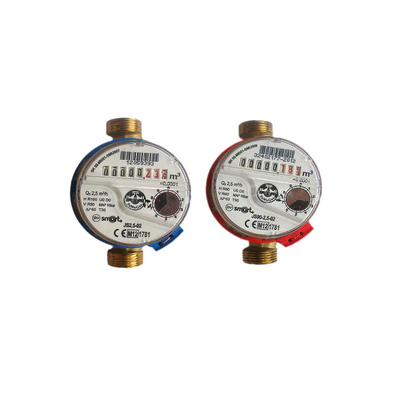 vod.s 8-mi místným počítadlem GSD8/SV 1/2 suchoběžný