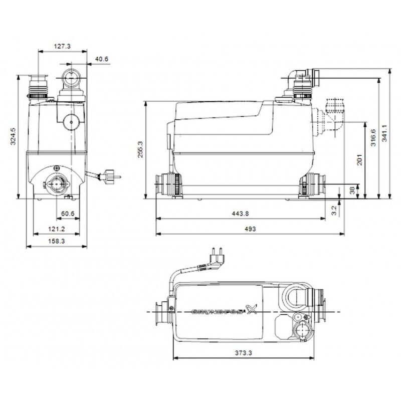 kalové čerp.SOLOLIFT2 C-3