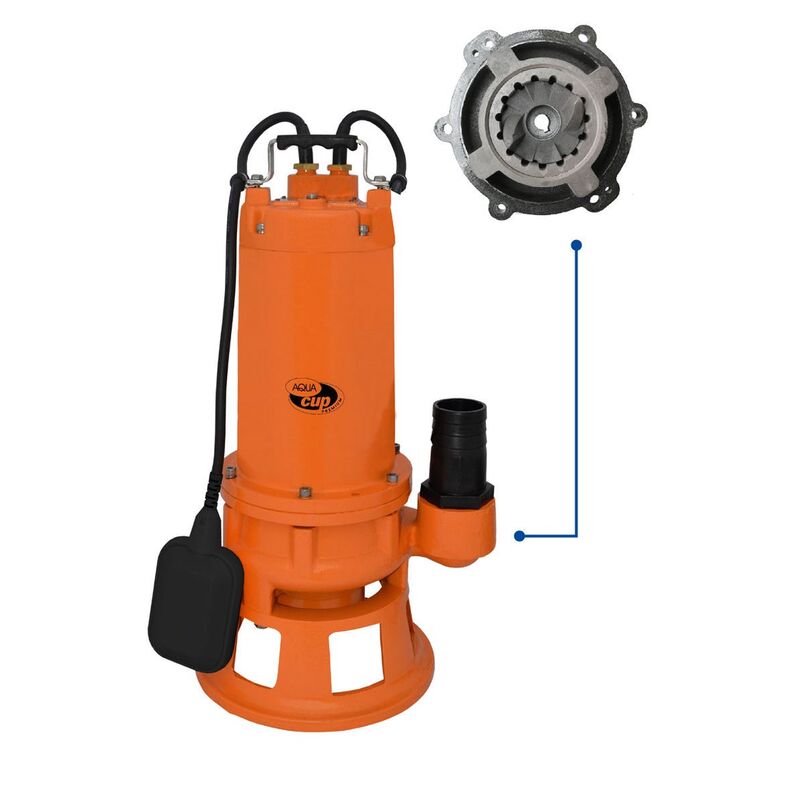 AQUACUP HART 1100 SQG Kalové čerpadlo