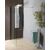 zastena WALK-IN jednodilna k instalaci na zed 1000x1900mm, sklo cire