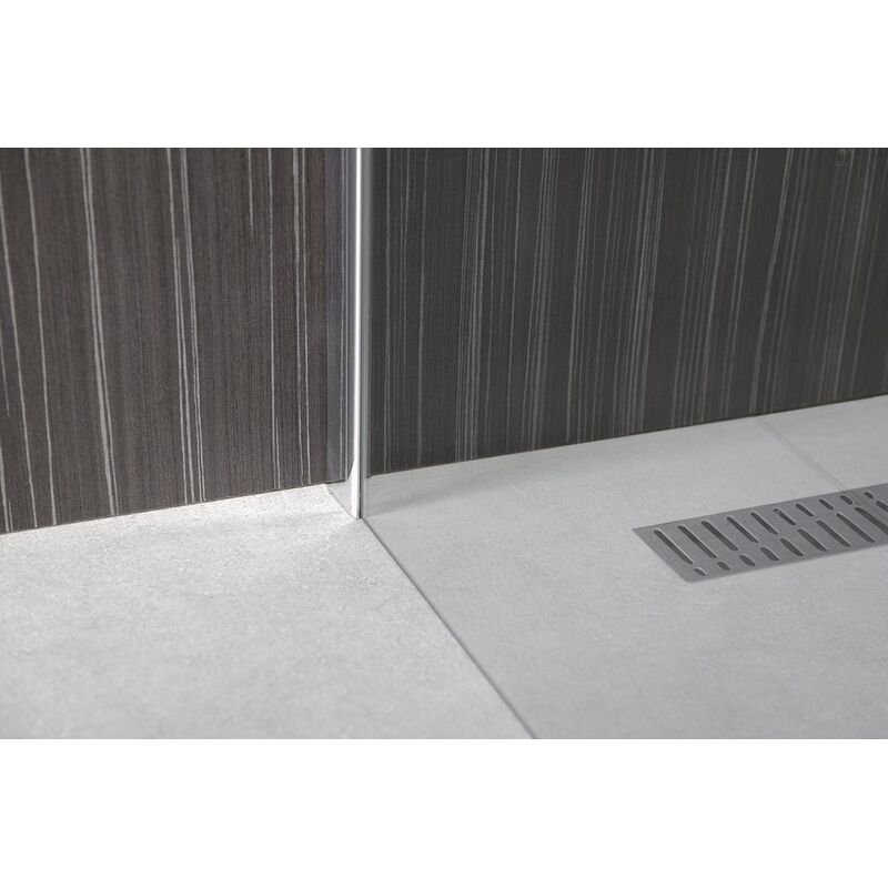 zastena WALK-IN jednodilna k instalaci na zed 1000x1900mm, sklo cire