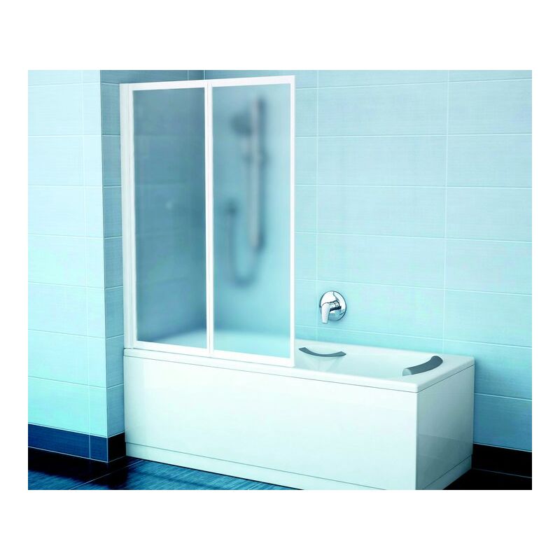 Vanová zástěna VS 2 105 Satin/Rain šířka 1045mm