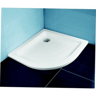 Sprchová vanička Ronda 80 80 LA bílá nizká na podezdění