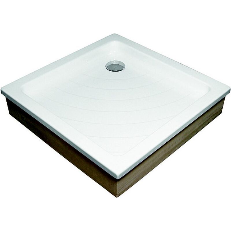 Sprchová vanička Angela 90 90 EX bílá pro obložení