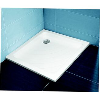 Sprchová vanička Angela 80 80 LA bílá na podezdění