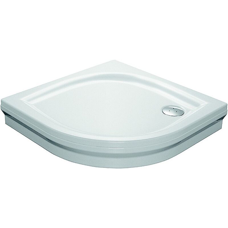 Sprchová vanička Elipso 90 90 LA bílá na podezdění