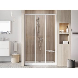 Sprchové dveře ASDP3 80 bílý/Pearl