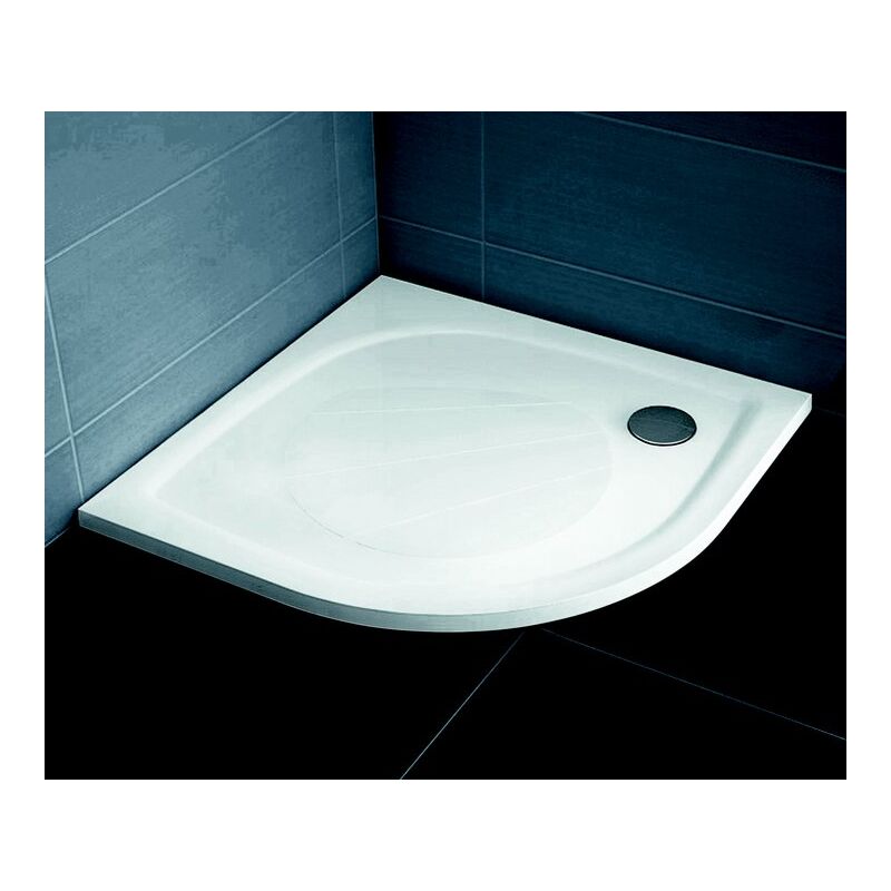 Sprchová vanička Elipso Pro 80 bílá s protiskluzem