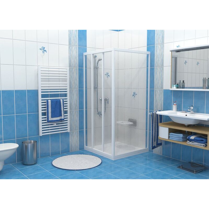 Pevná stěna APSS 75 bílý/ Pearl