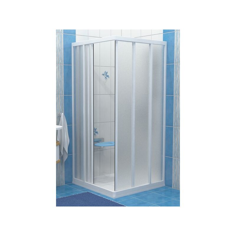 Sprchový kout ASRV 3 90 bílý/Pearl rohový kout