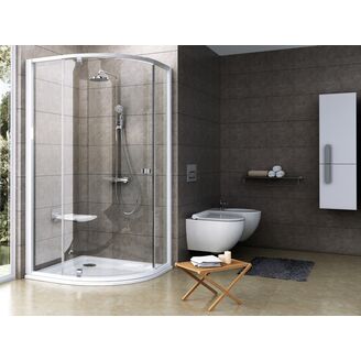 Sprchový kout Pivot PSKK3 80 transp./bílá chrom