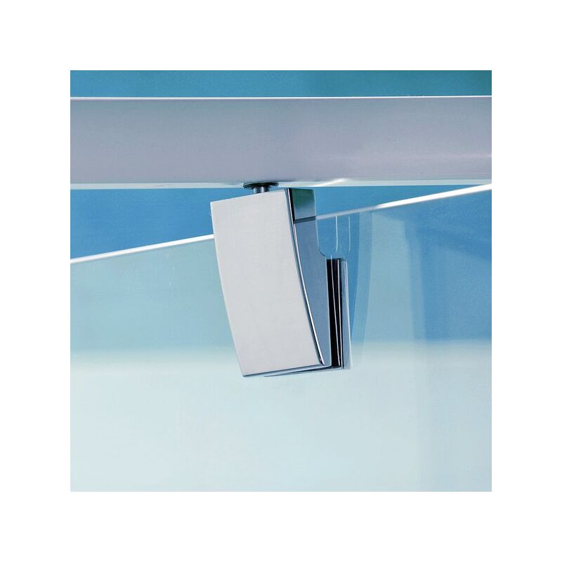 Sprchový kout Pivot PSKK3 100 satin/satin-Transp. čtvrtkruh 3-dílný