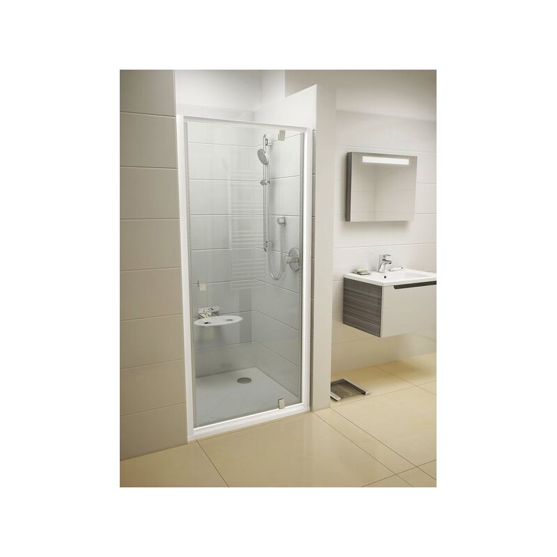 Ravak PDOP 1 80 satin/satin sprch.dveře otocné pivotové