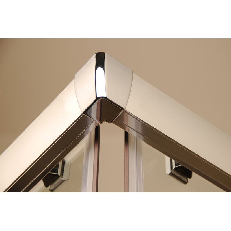 Sprchový kout Blix BLRV2 90 bílá/Transp. sprch.rohový kout