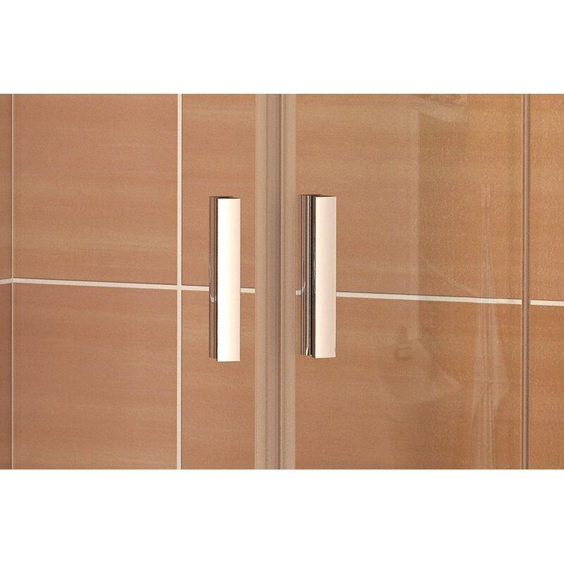 Sprchový kout Blix BLRV2 90 bílá/Transp. sprch.rohový kout