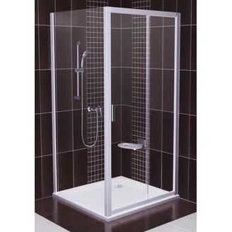 Pevná stěna Blix BLPS 90 satin/transparetní sklo