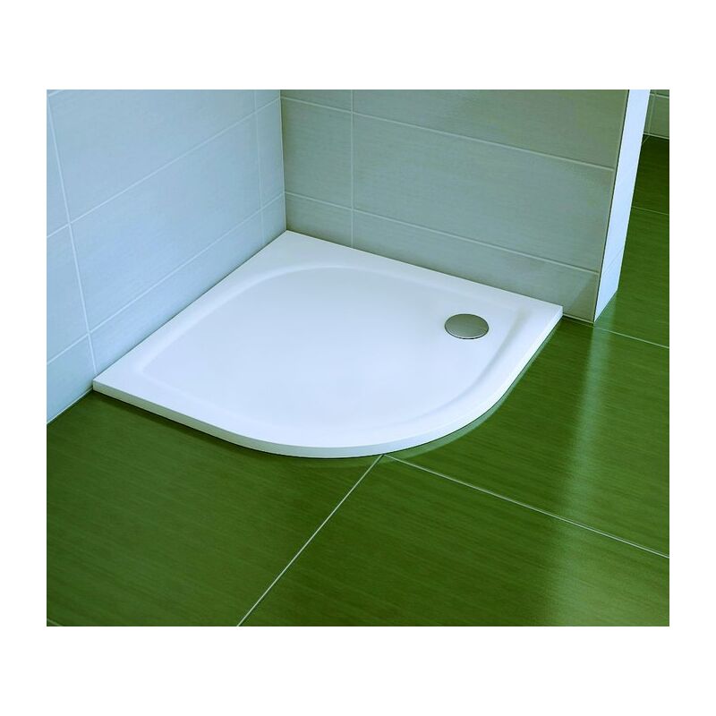 Sprchová vanička Elipso Pro 90 FLAT - hladké dno